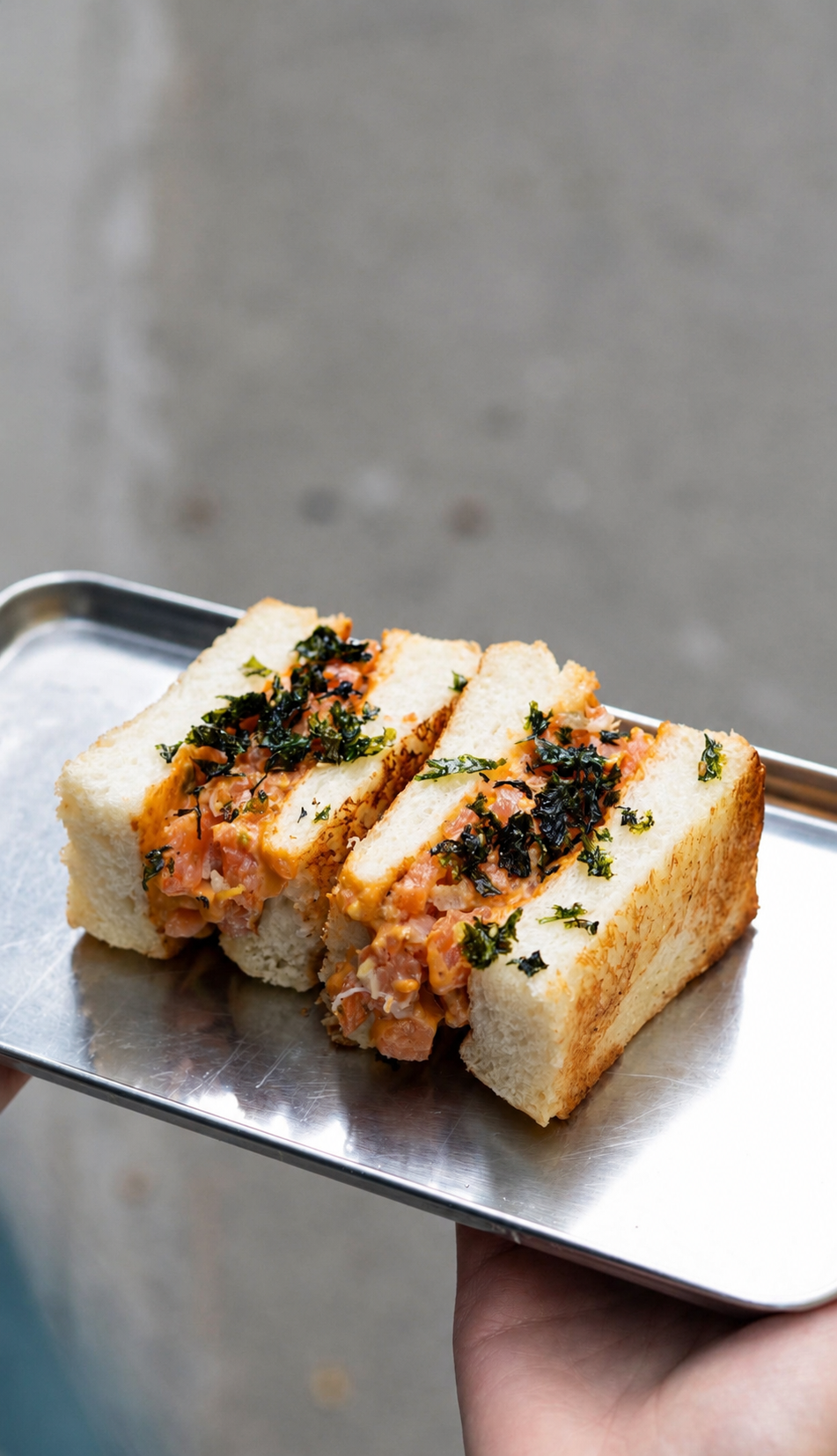 Salmon Sando