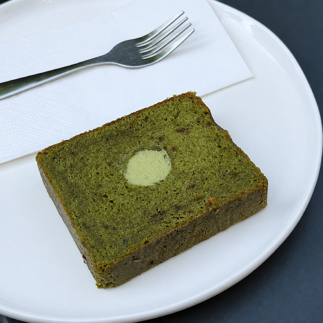 Matcha pie