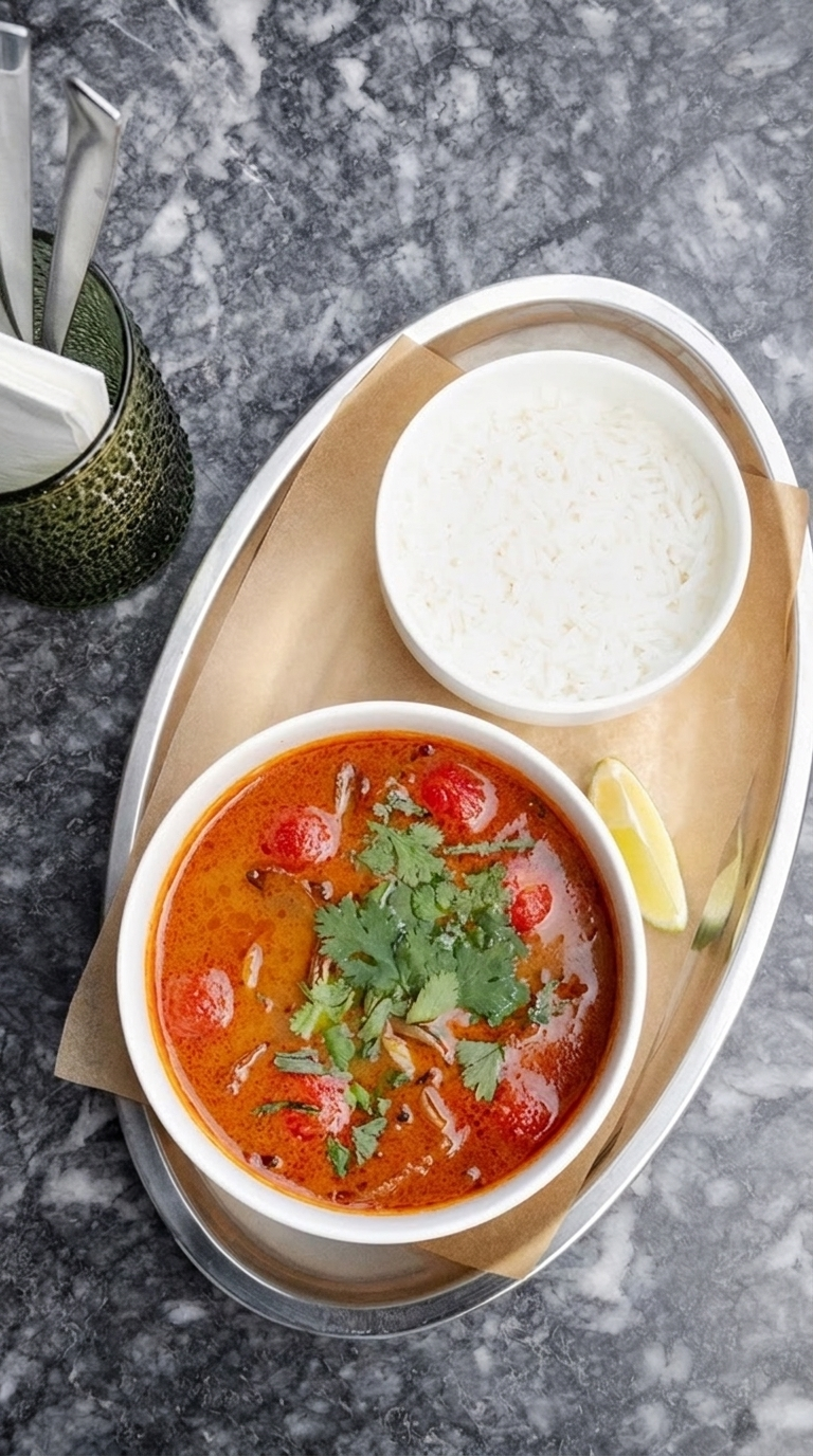 Tom Yum witj shrimps