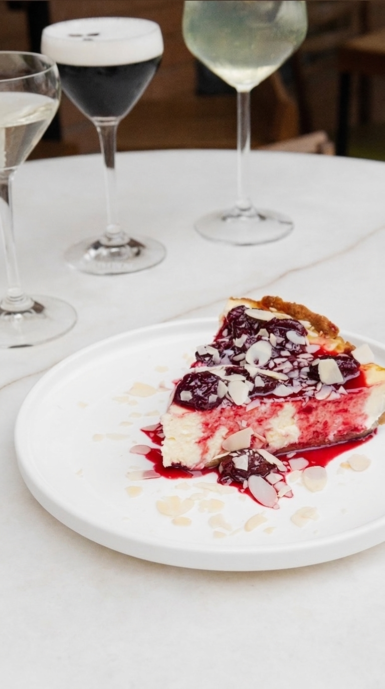 Cherry cheesecake 
