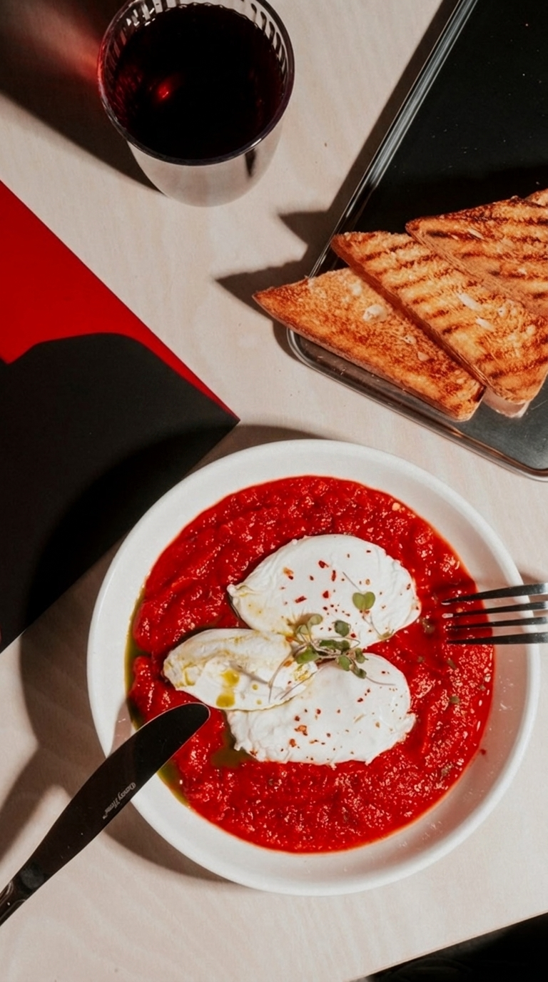 Shakshuka with Poached Egg