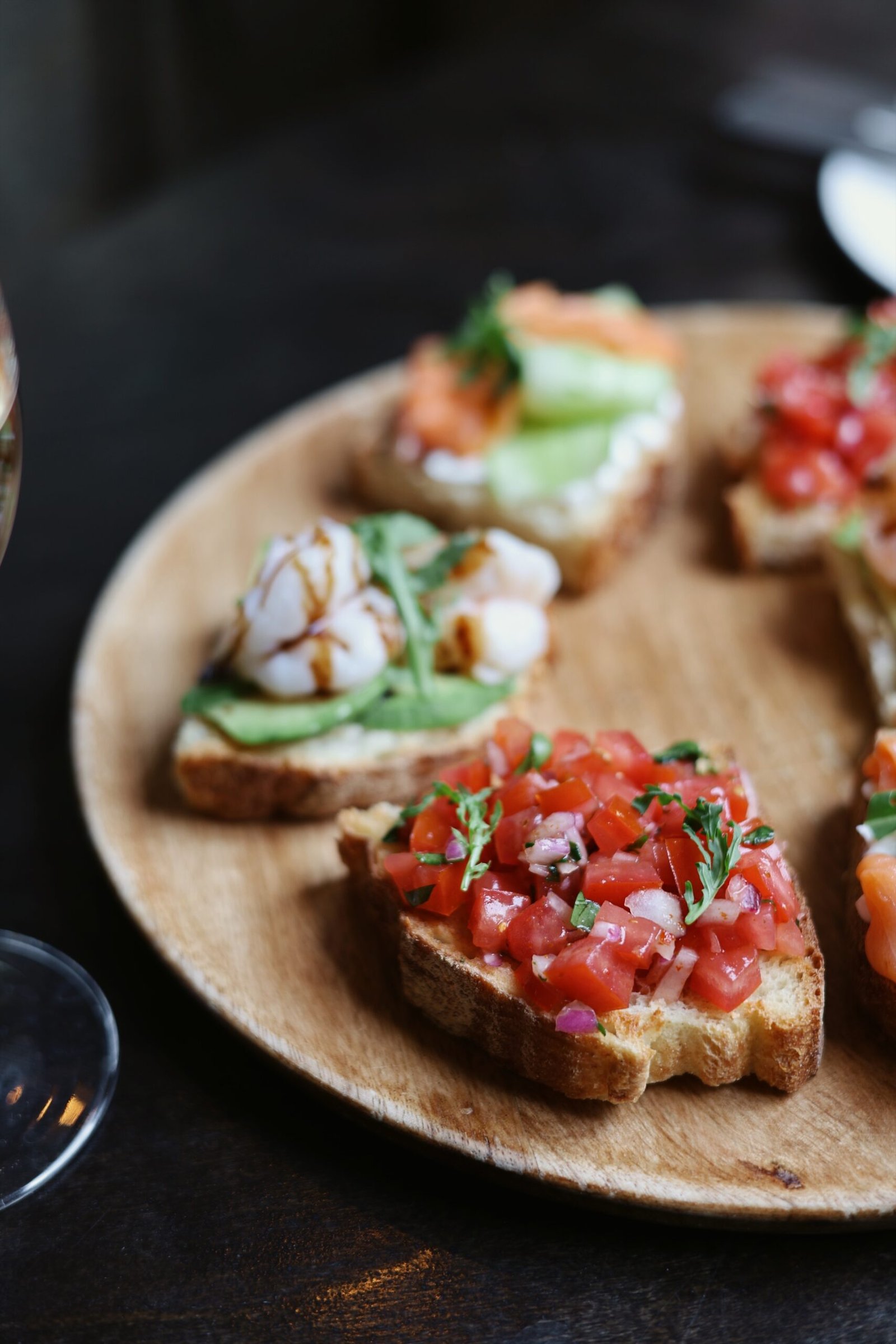 Bruscettas with Tomato Salsa