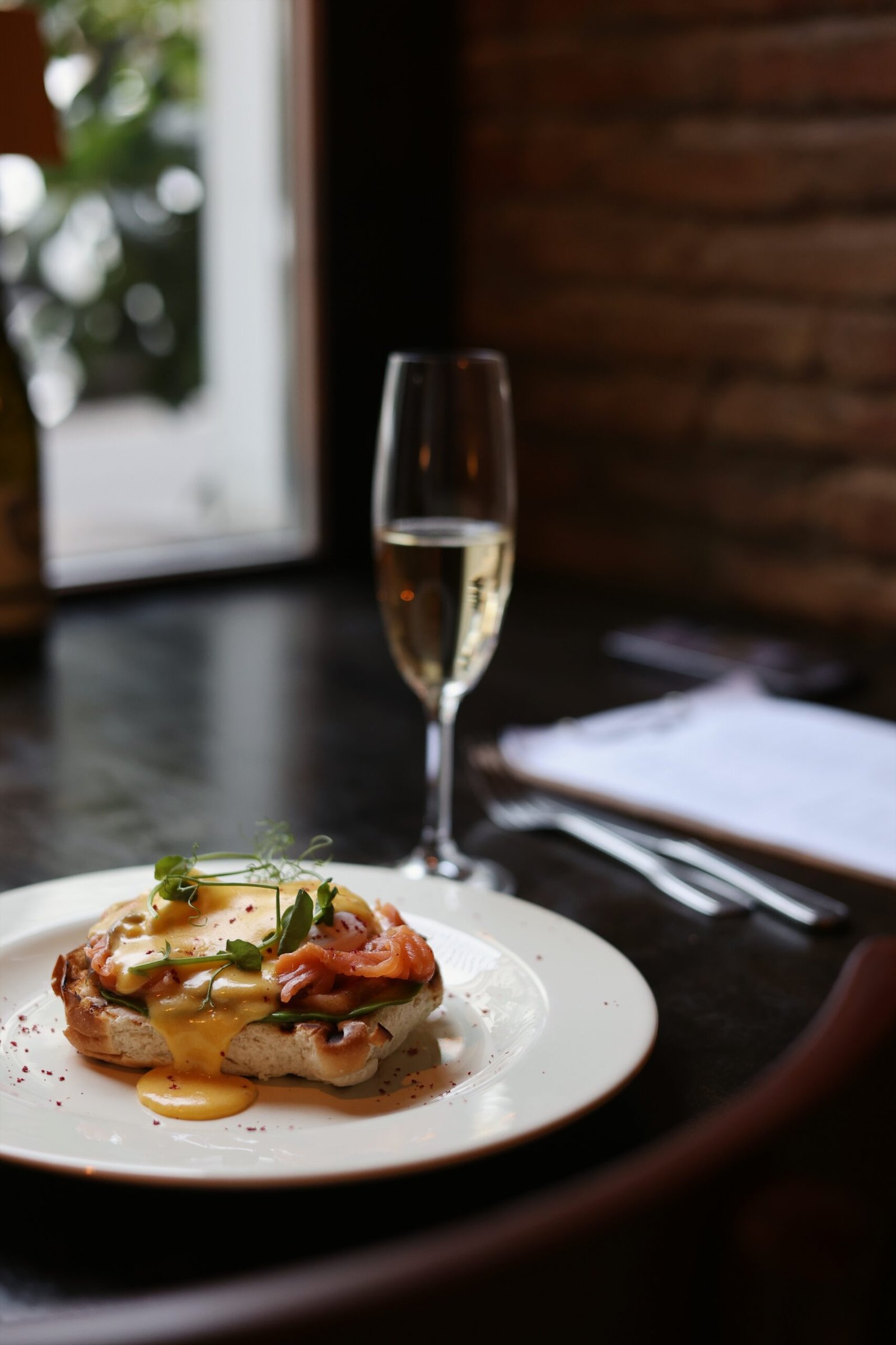 Egg Benedict with Salmon and Avocado