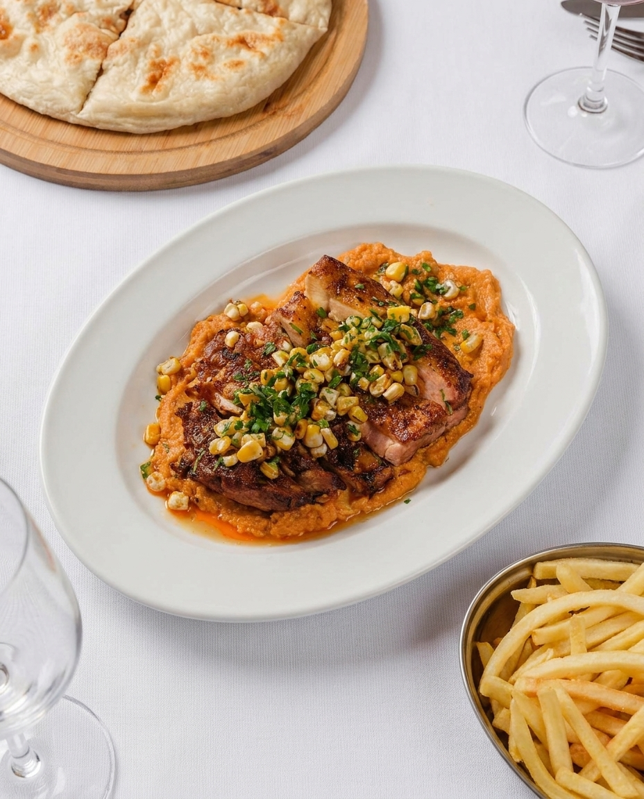 Chicken with Romesco Sauce