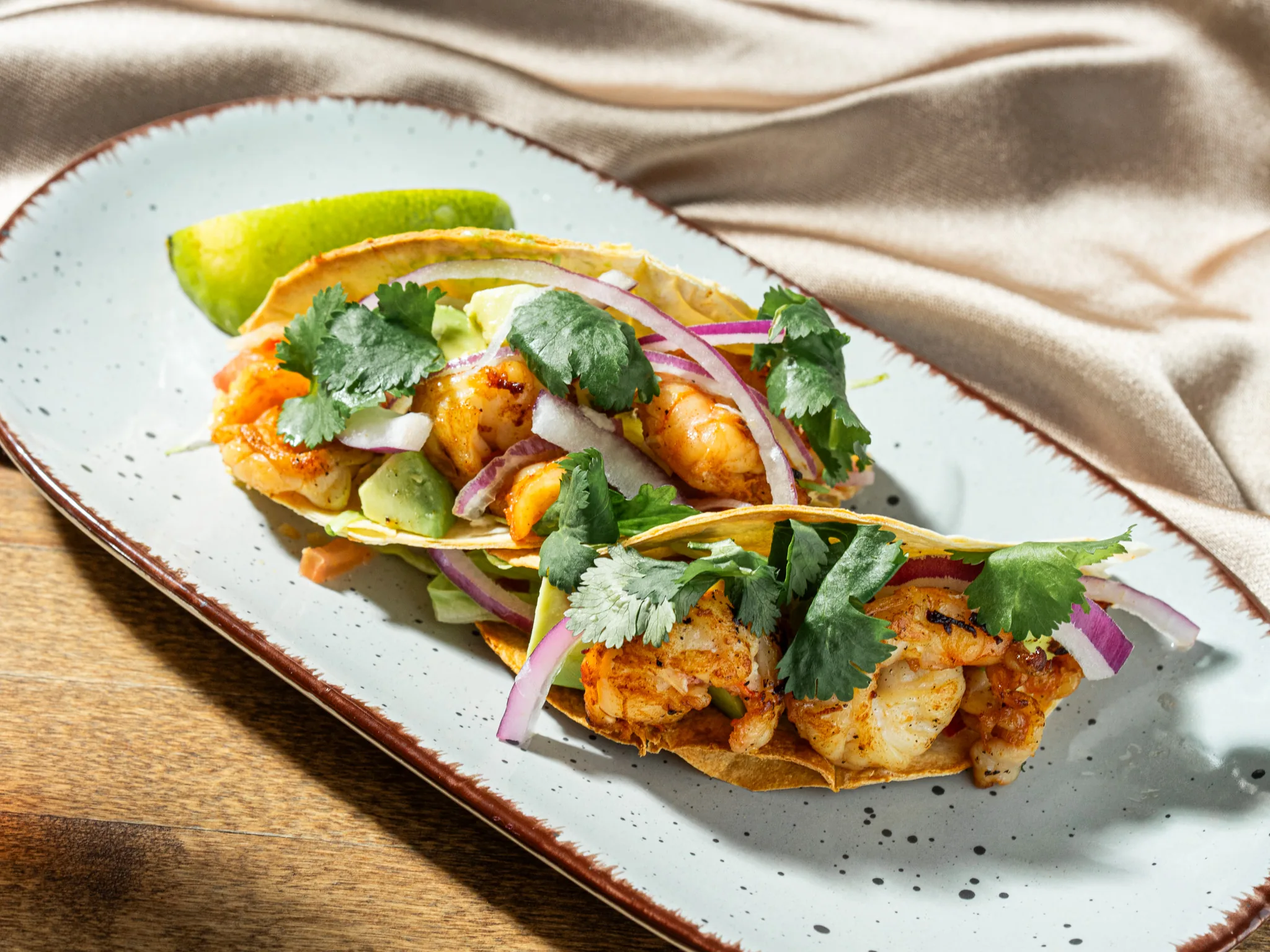 Taco with Shrimps
